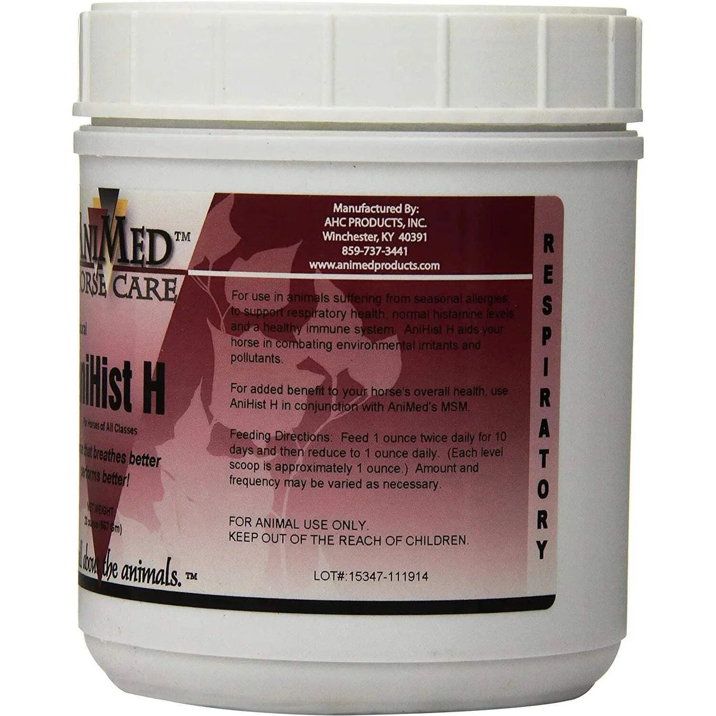 Animed Anihist-H to Support for Horses 20 Oz.