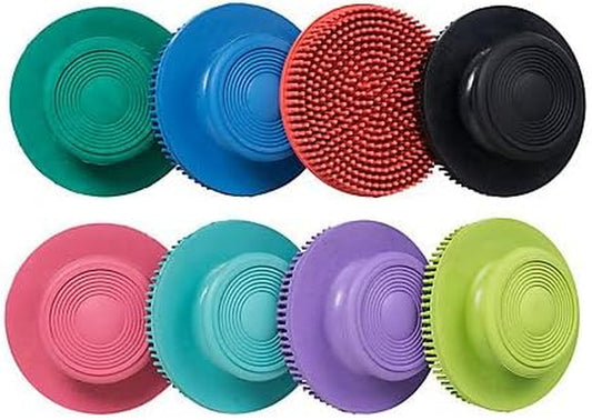 Rubber Face Brush Black