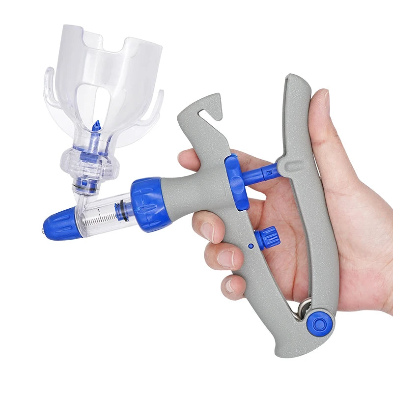 1-10Ml Automatic Veterinary Continuous Syringe Animal Injection Adjustable Vaccine for Livestock Pig Cattle Sheep Chicken