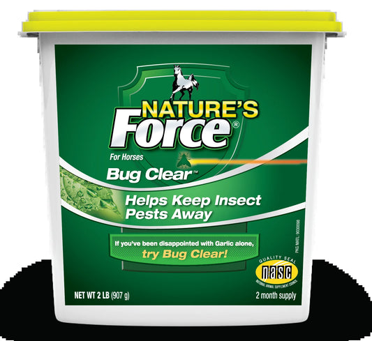 Nature'S Force Bug Clear Horse Feed Supplement, 2 Lbs.